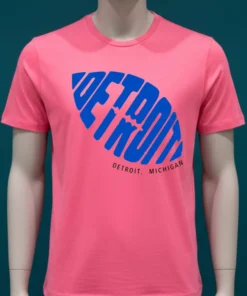 Detroit Lions Michigan Skyline Shirt