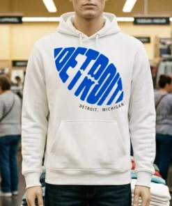 Detroit Lions Michigan Skyline Shirt