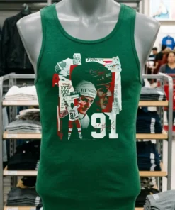 Detroit Red Wings X Sergei Fedorov Signature Red Shirt