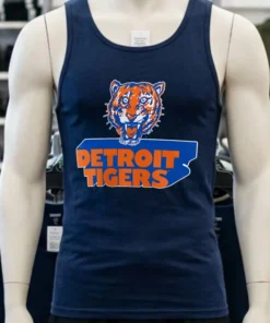 Detroit Tigers Logo Vintage Shirt