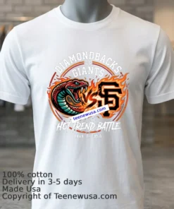 Diamondbacks Vs Giants Fan Sports T Shirt