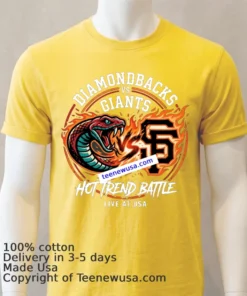 Diamondbacks Vs Giants Fan Sports T Shirt