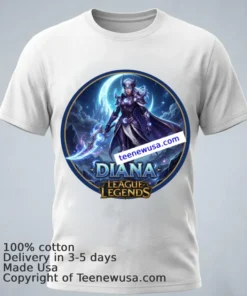 Diana League Of Legends T Shirt