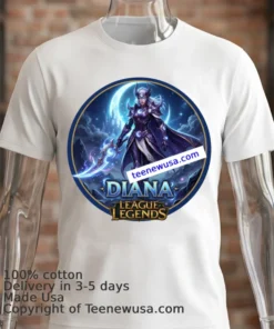Diana League Of Legends T Shirt