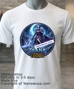 Diana League Of Legends T Shirt