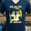 Die Die Die My Darling Halloween Shirt Navy Shirt 1