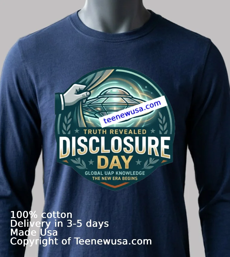 Disclosure Day T Shirt Navy Shirt