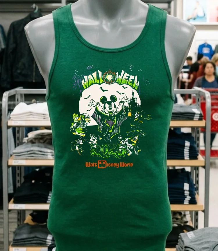 Disney Halloween 2025 Mickey And Friends Oogie Boogie Shirt - green-shirt Disney Halloween 2025 Mickey And Friends Oogie Boogie Shirt Green Shirt