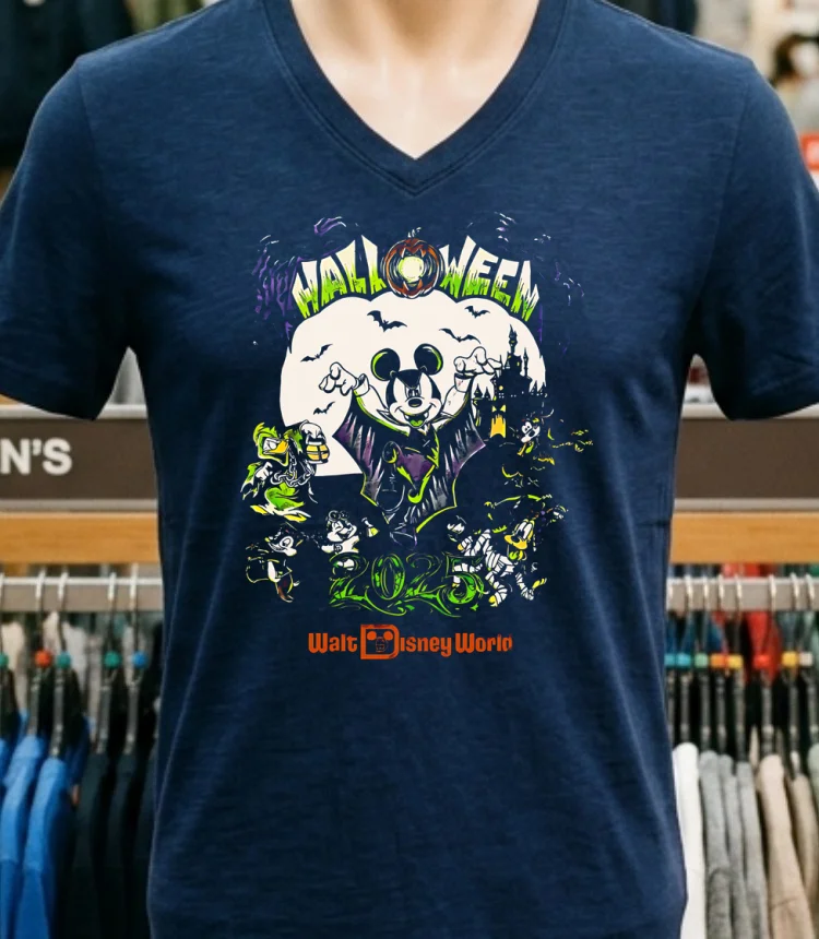 Disney Halloween 2025 Mickey And Friends Oogie Boogie Shirt - navy-shirt Disney Halloween 2025 Mickey And Friends Oogie Boogie Shirt Navy Shirt 1