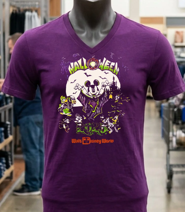 Disney Halloween 2025 Mickey And Friends Oogie Boogie Shirt - purple-shirt Disney Halloween 2025 Mickey And Friends Oogie Boogie Shirt Purple Shirt 1