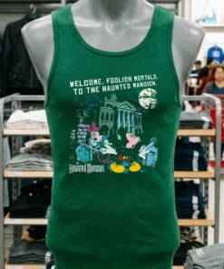 Disney Haunted Mansion Mickey And Minnie Hitchhiking Ghosts Shirt