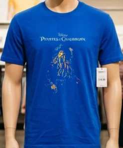 Disney Pirates Of The Caribbean Davy Jones Shirt
