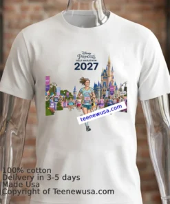 Disney Princess Half Marathon 2027 T Shirt White T Shirt 2