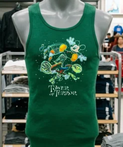 Disney Tower Of Terror Mickey And Friends Twilight Zone Shirt