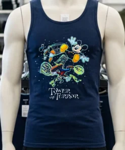 Disney Tower Of Terror Mickey And Friends Twilight Zone Shirt