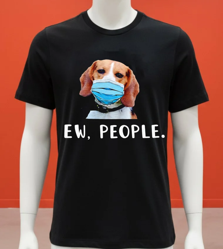 Dog Ew People Shirt - balck-shirt Dog Ew People Shirt Balck Shirt 1