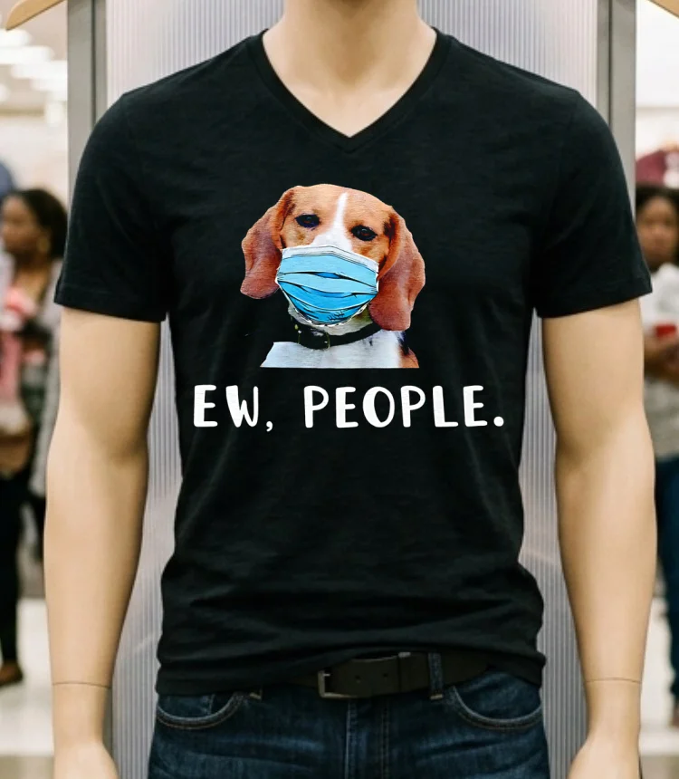 Dog Ew People Shirt - balck-shirt Dog Ew People Shirt Balck Shirt 3