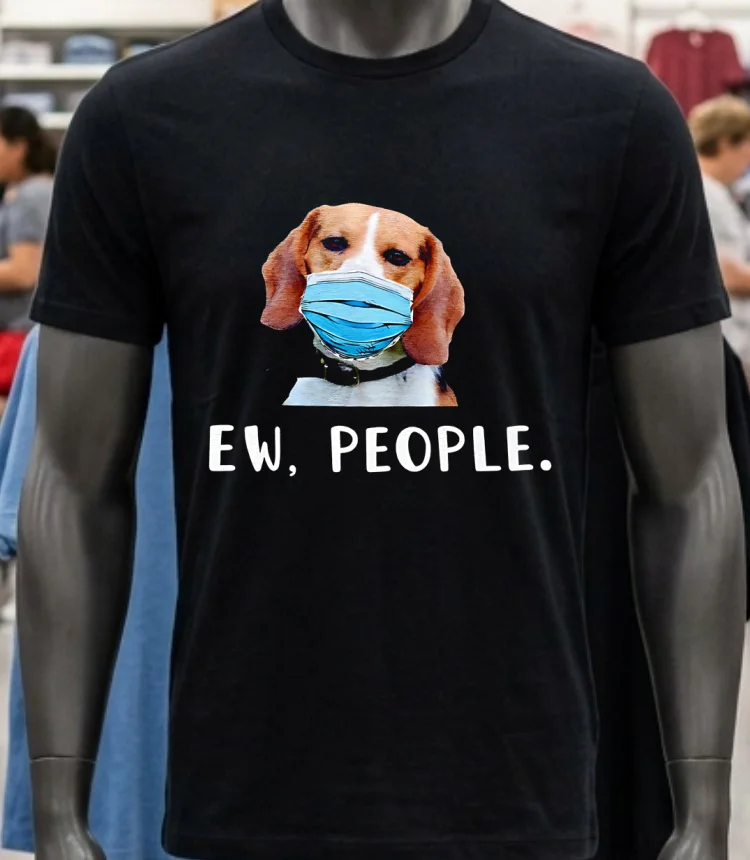 Dog Ew People Shirt - balck-shirt Dog Ew People Shirt Balck Shirt 4