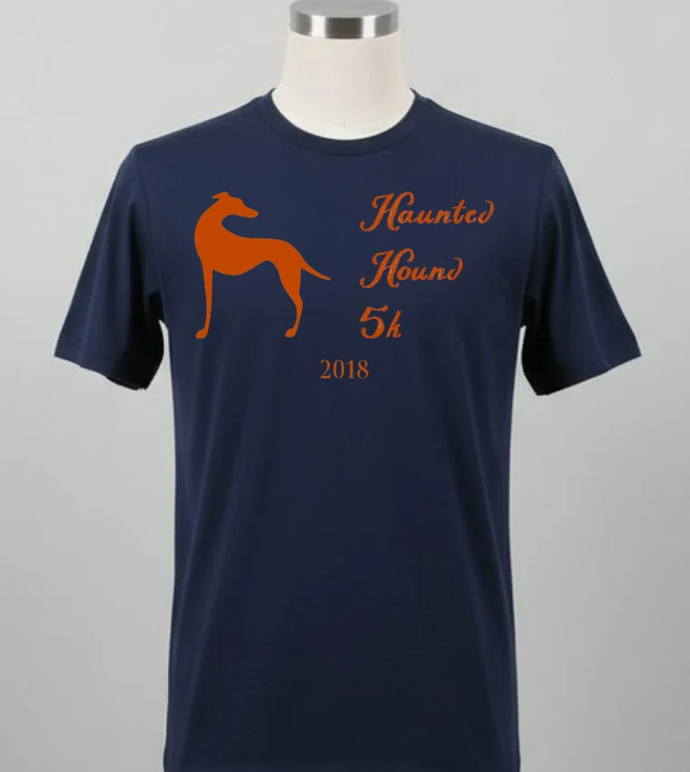 Dog Haunted Hound 5K 2018 Shirt - balck-shirt Dog Haunted Hound 5k 2018 Shirt Balck Shirt 2
