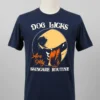 Dog Licks Are My Skincare Routine Retro Shirt Balck Shirt 2