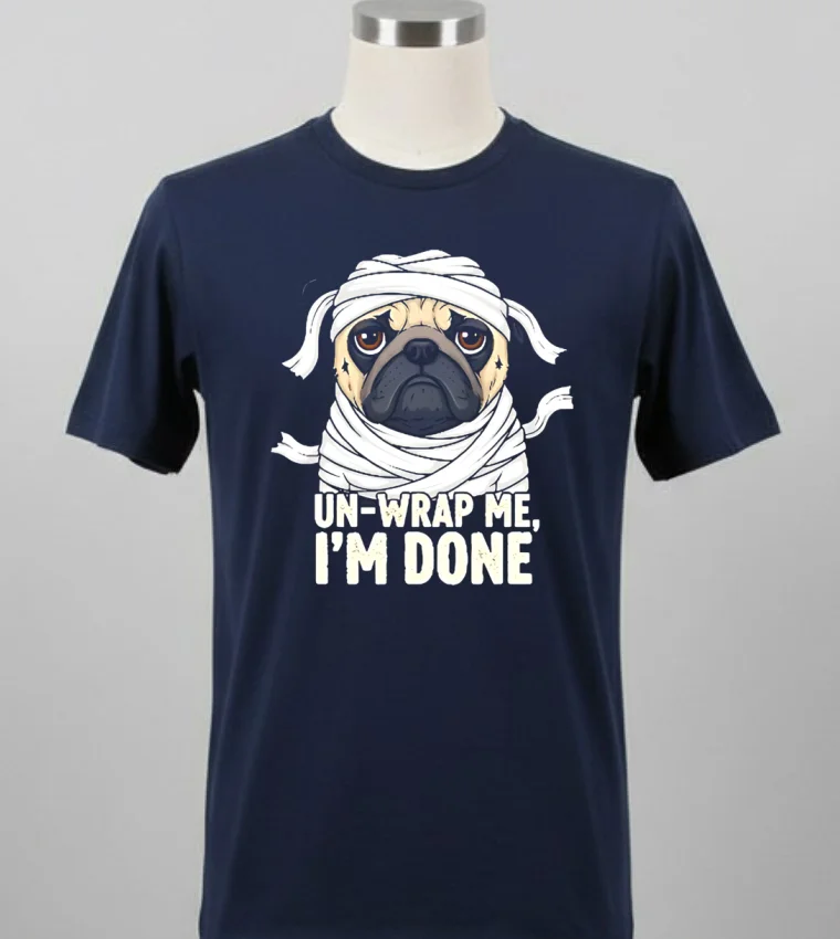 Dog Un Wrap Me I M Done Shirt - balck-shirt Dog Un Wrap Me Im Done Shirt Balck Shirt 2