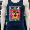 Doge Department Of Government Efficiency Vintage Shirt Navy Shirt