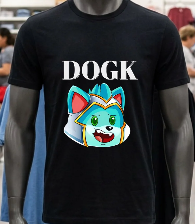 Dogk Head Shirt - balck-shirt Dogk Head Shirt Balck Shirt 1