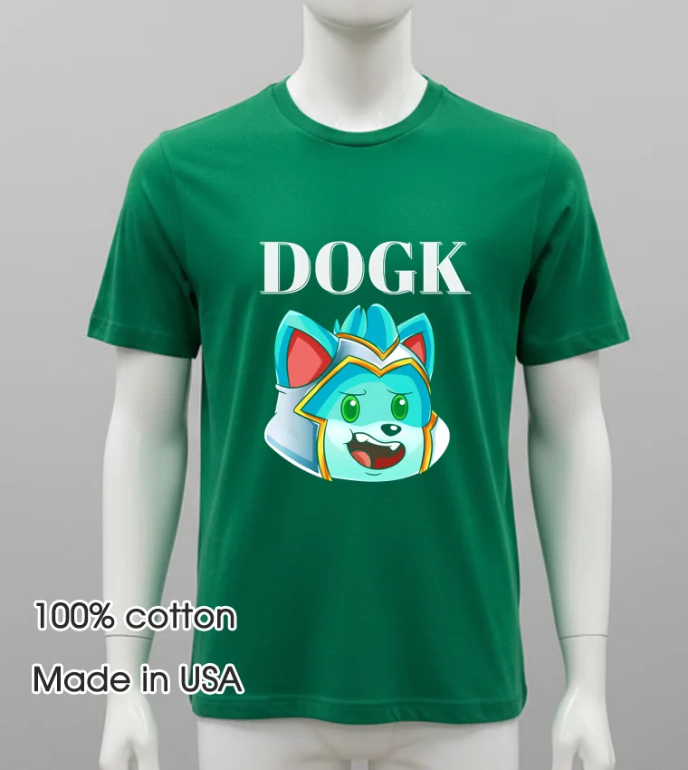 Dogk Head Shirt - green-shirt Dogk Head Shirt Green Shirt
