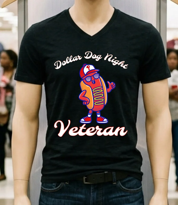 Dollar Dog Night Veteran Shirt - balck-shirt Dollar Dog Night Veteran Shirt Balck Shirt