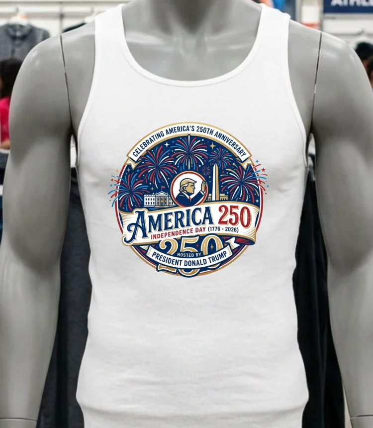 Donald Trump And The 250Th Anniversary Of American Independence. - white-t-shirt Donald Trump And The 250th Anniversary Of American Independence White T Shirt 1