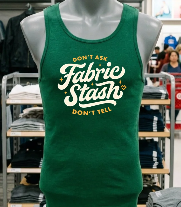 Don T Ask Fabric Stash Don T Tell Shirt - green-shirt Dont Ask Fabric Stash Dont Tell Shirt Green Shirt