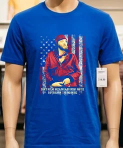 Don T Hit Me With Them Negative Waves So Early In The Morning Retro Shirt
