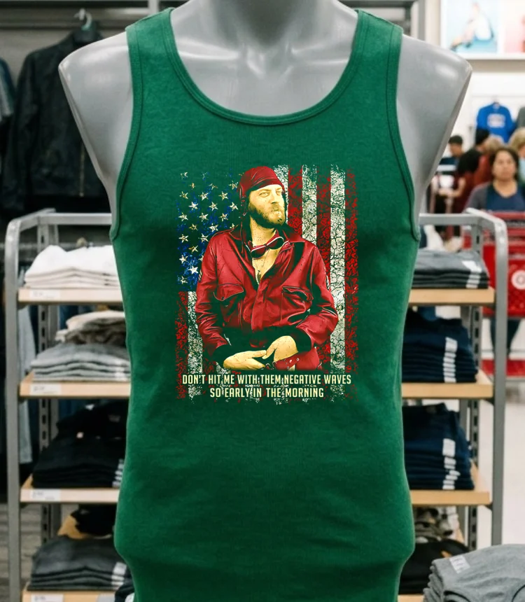 Dont Hit Me With Them Negative Waves So Early In The Morning Retro Shirt Green Shirt