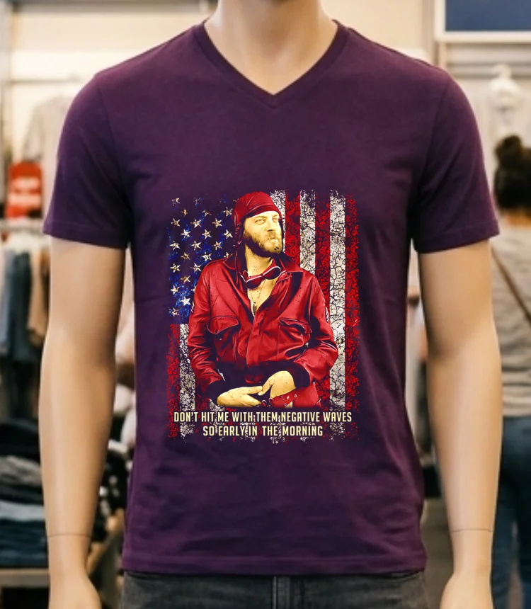 Don T Hit Me With Them Negative Waves So Early In The Morning Retro Shirt - purple-shirt Dont Hit Me With Them Negative Waves So Early In The Morning Retro Shirt Purple Shirt