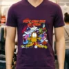 Dont Mess With My Mess Cartoon Shirt Purple Shirt