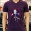 Drake Maye New England Patriots Signature Classic Shirt Purple Shirt