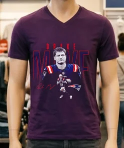 Drake Maye New England Patriots Signature Classic Shirt