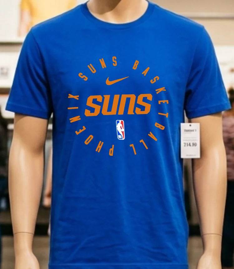 Dri Fit Phoenix Suns Shirt - blue-shirt Dri Fit Phoenix Suns Shirt Blue Shirt 1