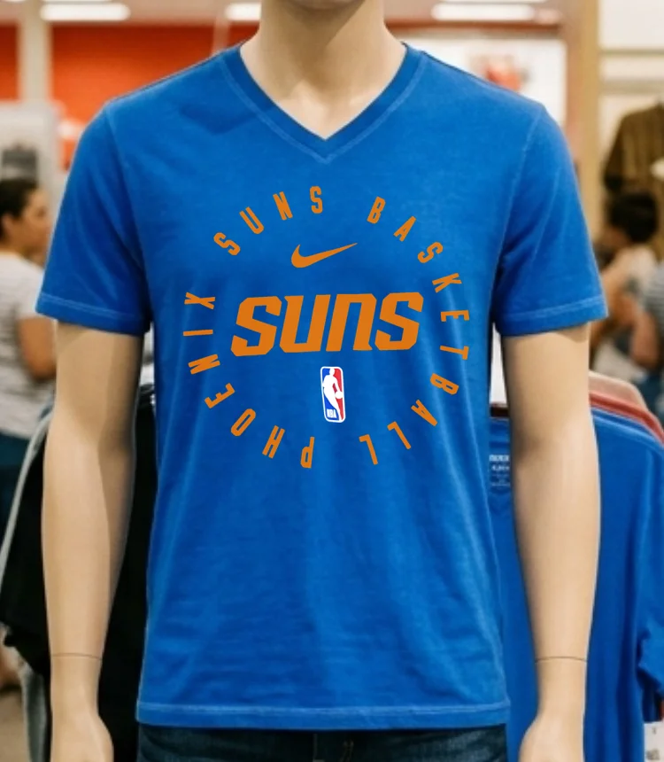 Dri Fit Phoenix Suns Shirt Blue Shirt