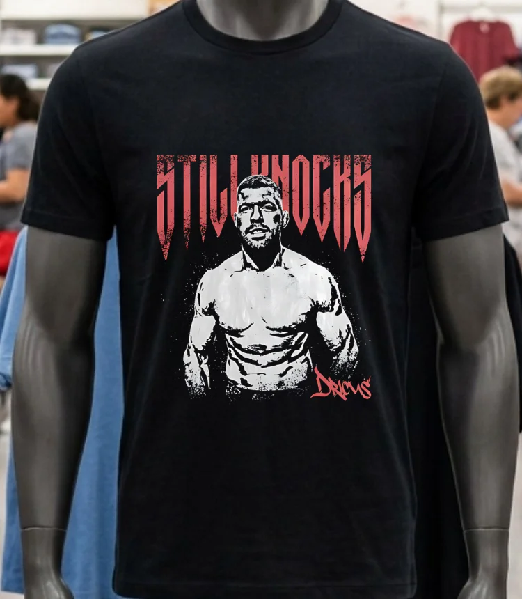 Dricus Du Plessis Ufc Fight Night Graphic Design Retro Shirt Balck Shirt 2