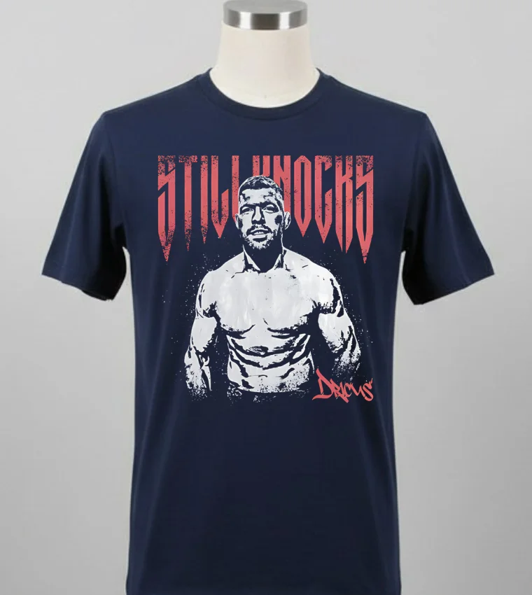 Dricus Du Plessis Ufc Fight Night Graphic Design Retro Shirt Balck Shirt