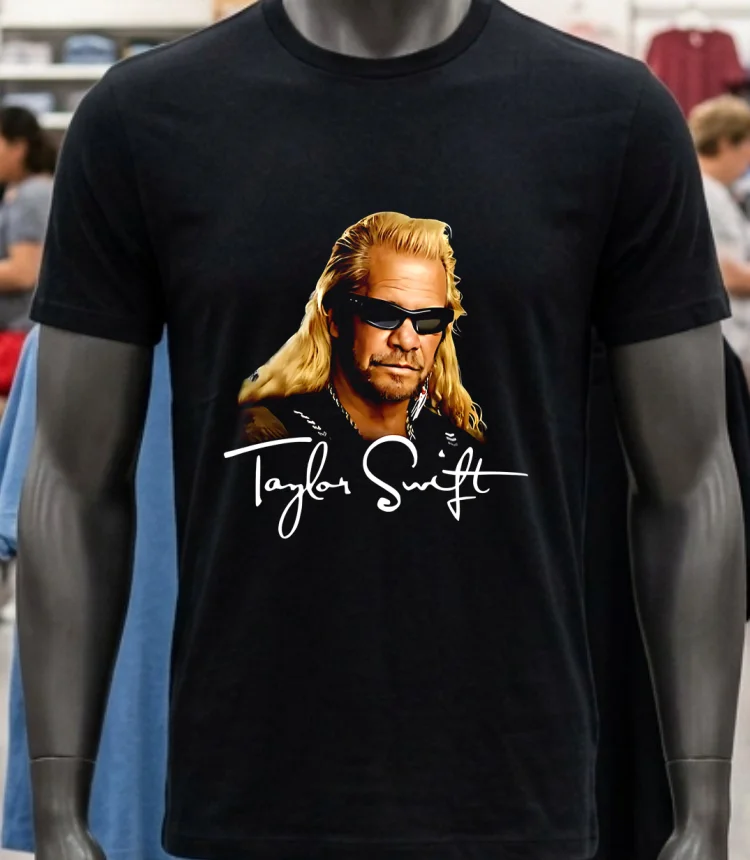 Duane Chapman Taylor Swift Dog The Bounty Hunter Shirt - balck-shirt Duane Chapman Taylor Swift Dog The Bounty Hunter Shirt Balck Shirt 1