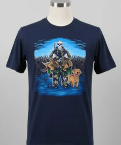 Duck Hunting Hunter Skeleton Shirt