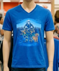 Duck Hunting Hunter Skeleton Shirt