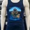 Duck Hunting Hunter Skeleton Shirt Navy Shirt
