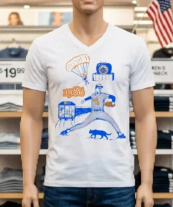 Dwight Gooden New York Mets Vintage 1986 Go Mets Shirt