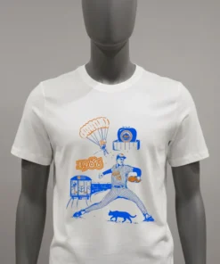 Dwight Gooden New York Mets Vintage 1986 Go Mets Shirt