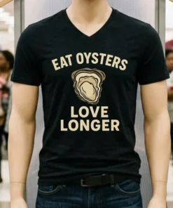 Eat Oysters Love Longer Shirt