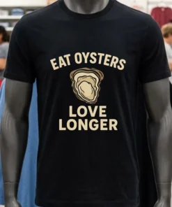 Eat Oysters Love Longer Shirt
