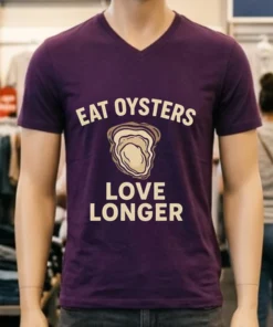 Eat Oysters Love Longer Shirt